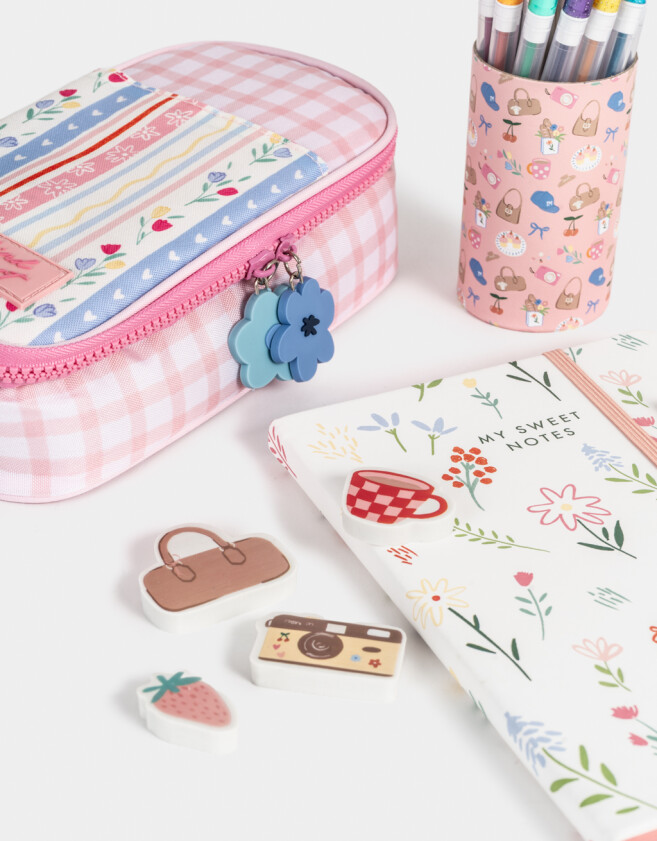 Útiles Varios Escritorio Set De Gomas De Borrar - Combinacion Multicolor