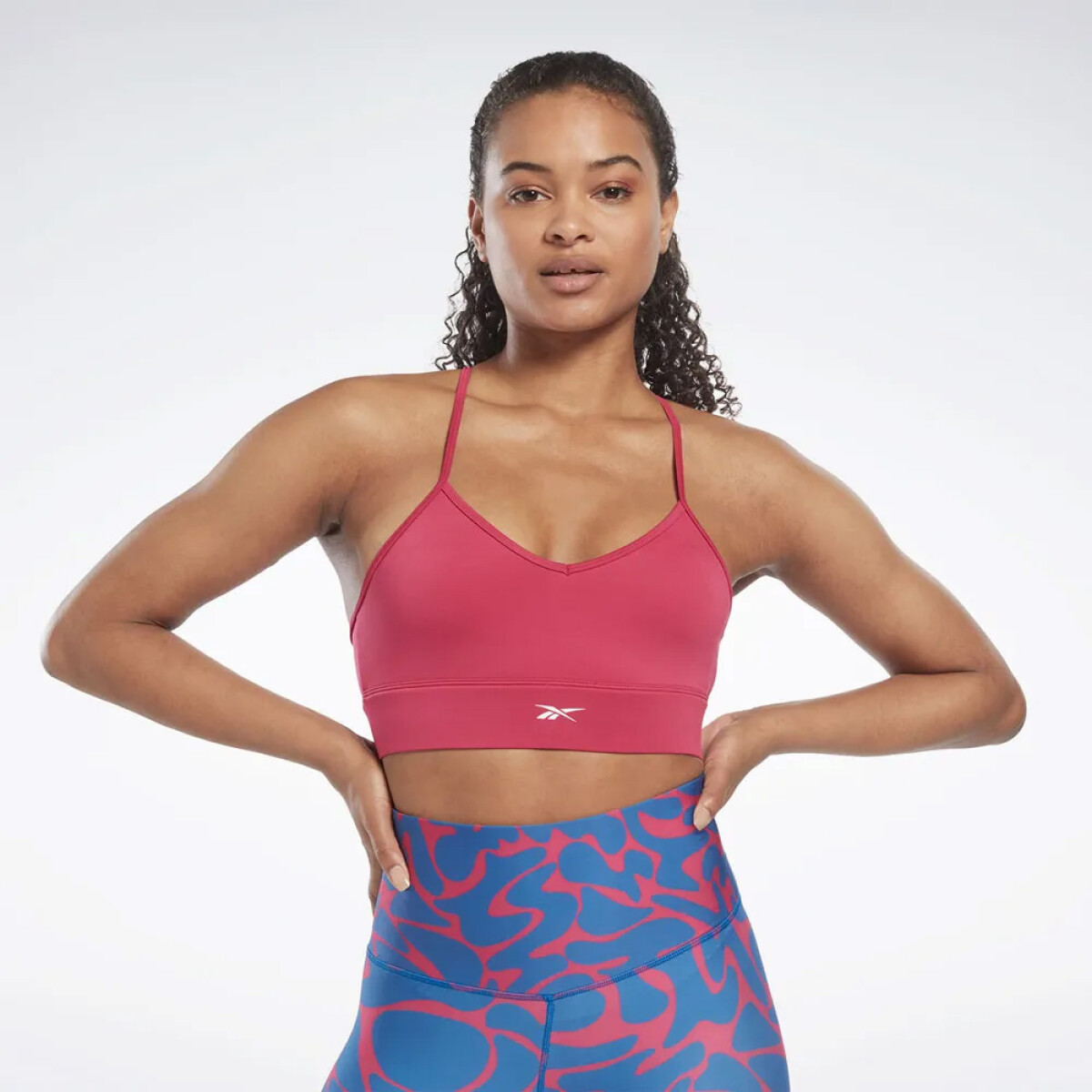 Id Train Tri-Back Bra - Mujer - Pink 