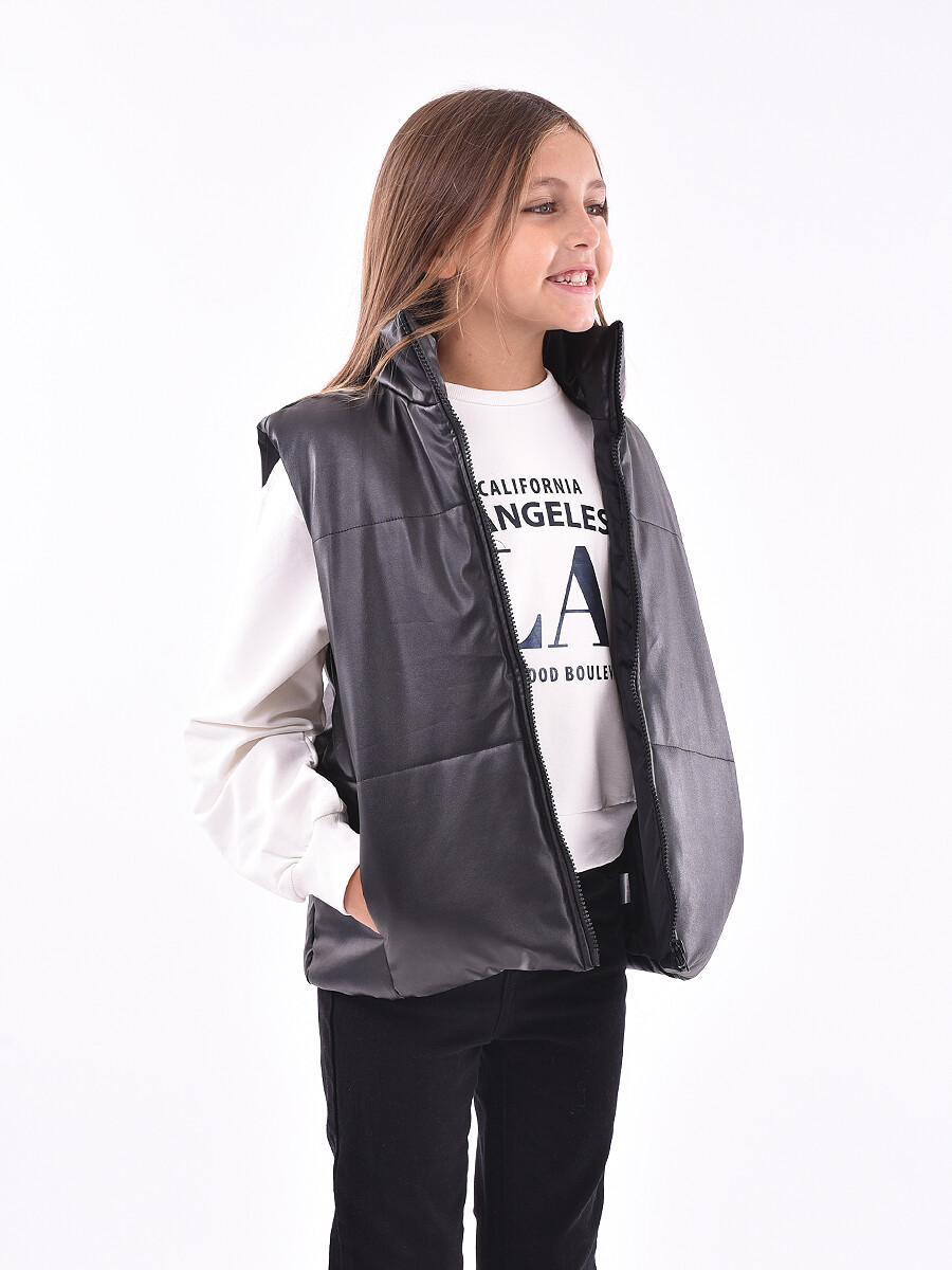 CHALECO ROMINA III - NEGRO 
