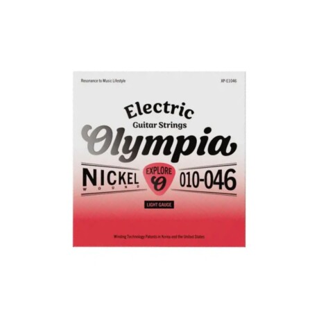 ENCORDADO ELECTRICA OLYMPIA XP-E1046 EXPLORE NICKEL WOUND 010-046 ENCORDADO ELECTRICA OLYMPIA XP-E1046 EXPLORE NICKEL WOUND 010-046