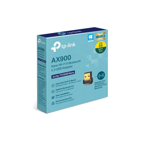 Adaptador WiFi TP-Link Archer TX10UB Nano USB Bluetooh 5.3 Adaptador WiFi TP-Link Archer TX10UB Nano USB Bluetooh 5.3