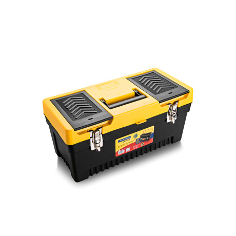 Caja de Herramientas Tramontina 20 Cierre Metalico Amarillo/Negro