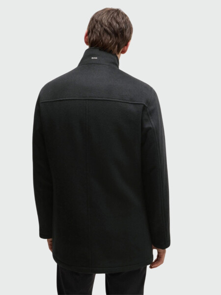 BOSS Abrigo Corto de Lana y Cachemira 001