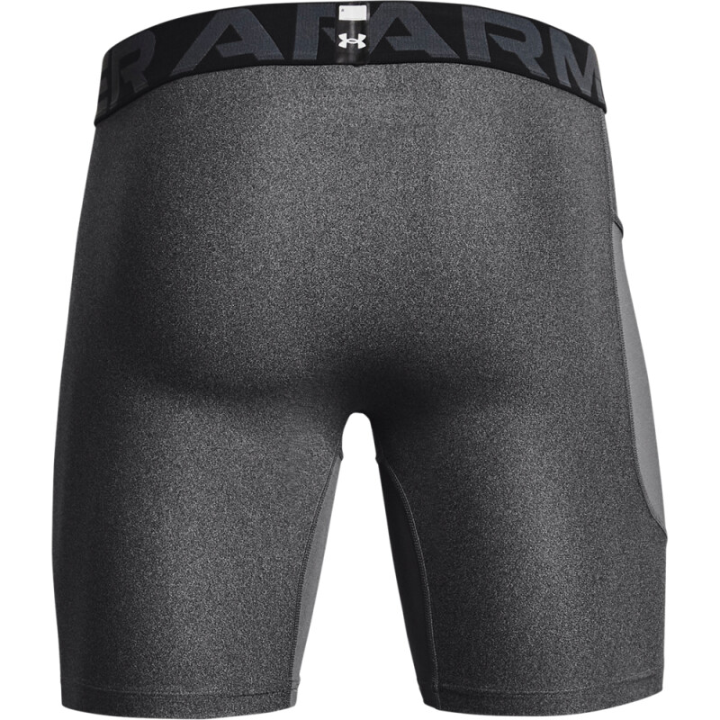 UA HG Armour Shorts-WHT BLK-001