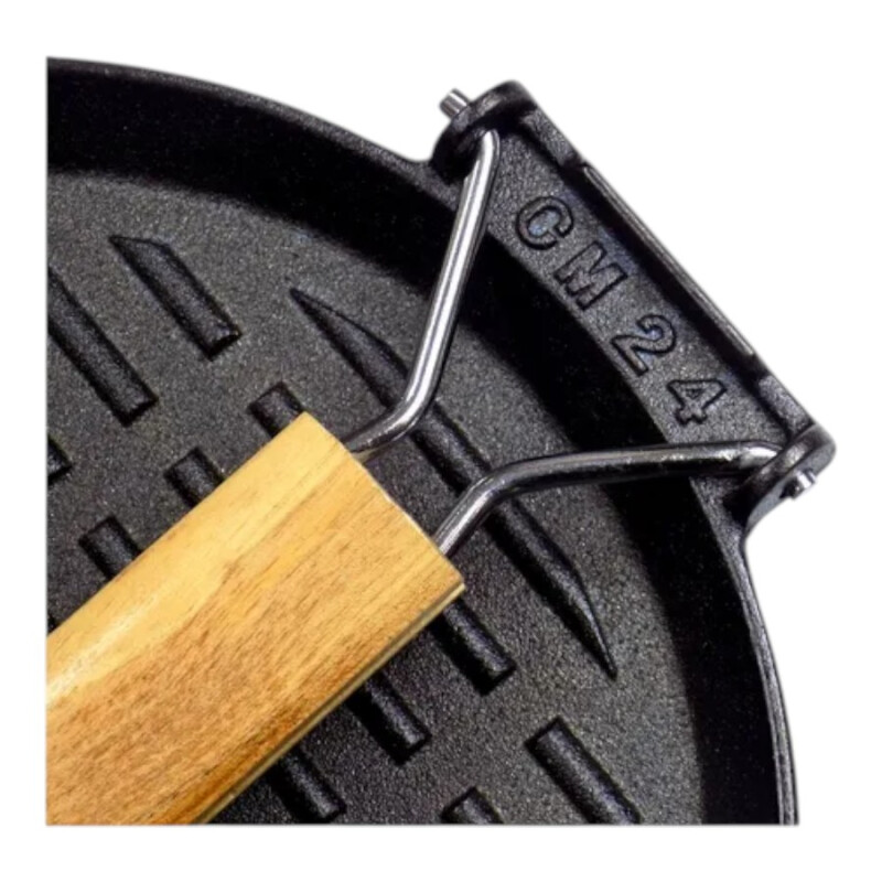 Plancha Redonda Hierro Fundido 24 cm Plancha Redonda Hierro Fundido 24 cm