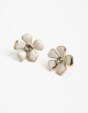 Aros Pasantes Perlas Aros Pasantes Mariposa - Dorado
