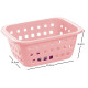 Set x4 Cesto pequeño 1,4 lts ROSADO