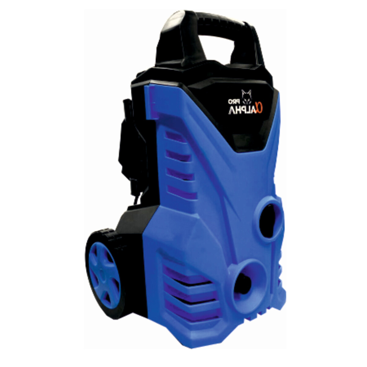 HIDROLAVADORA ALPHA-PRO 1600W 125BAR CON RUEDAS - N/a 