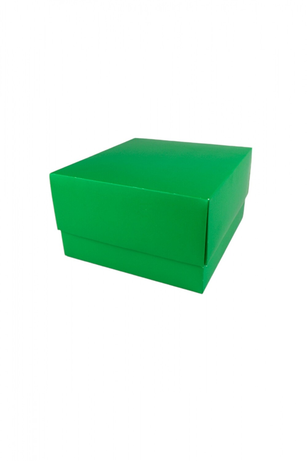 Caja eco 06 15x16x9 cm. VERDE BENETTON PaperPack