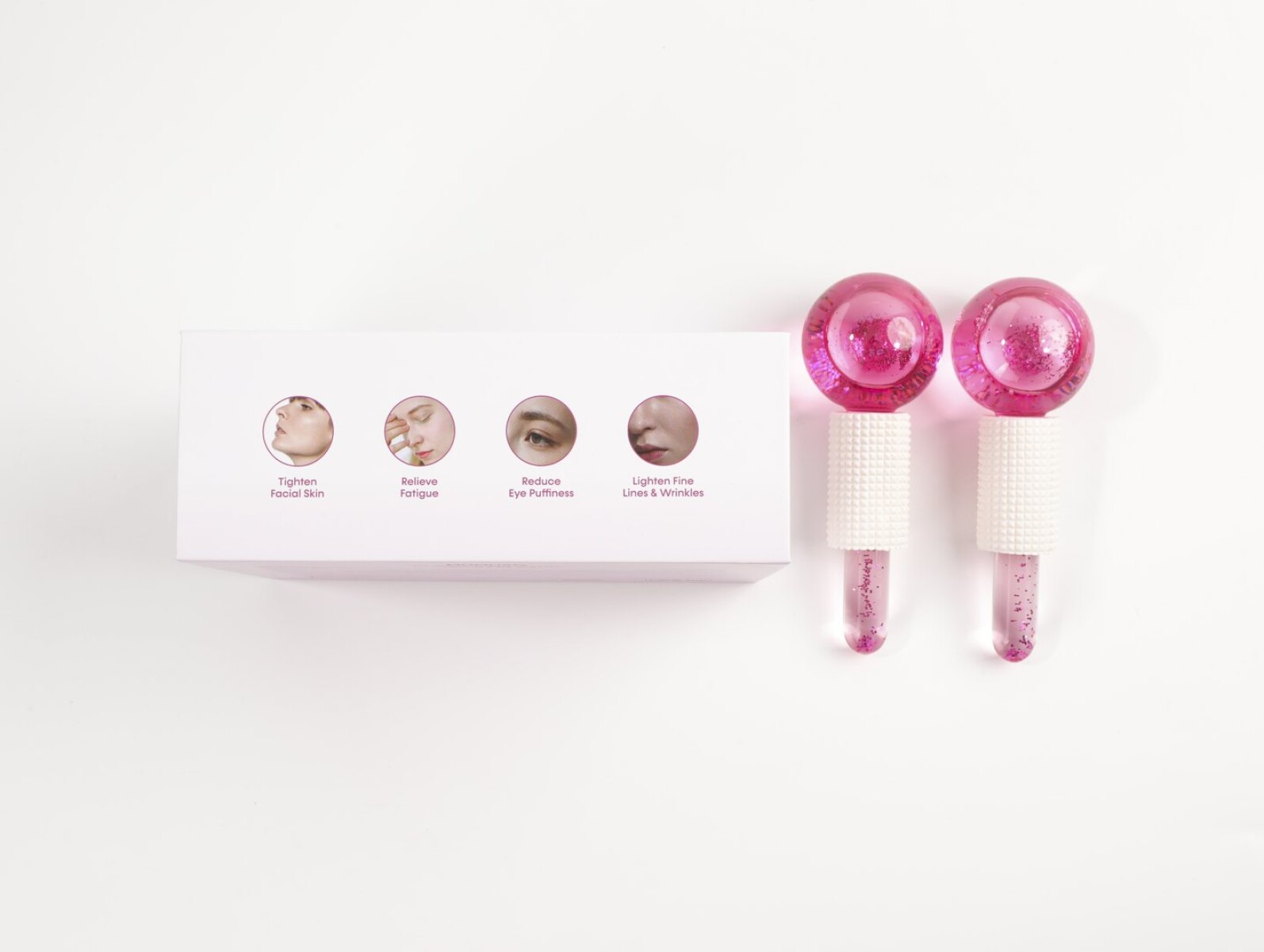 GLOBOS DE HIELO PARA LA CARA Y LOS OJOS 