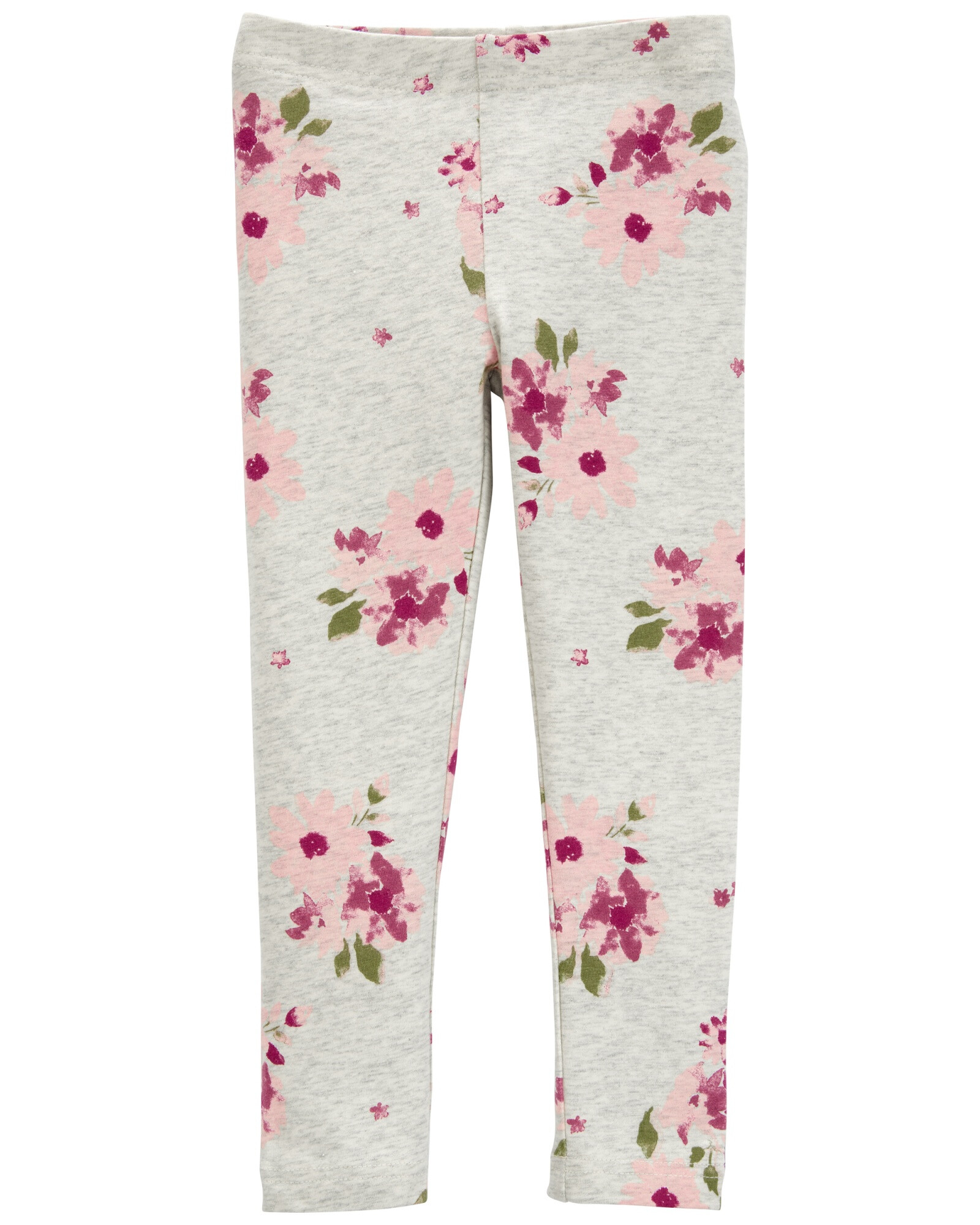 Calza de algodón, diseño floral Calza de algodón, diseño floral
