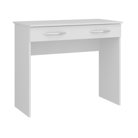 Escritorio Mesa De Pc 1 Cajón Que Sal! Modelo 702 Color Blanco Escritorio Mesa De Pc 1 Cajón Que Sal! Modelo 702 Color Blanco