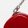 Mini bag Bonnie en cuero charol Rojo