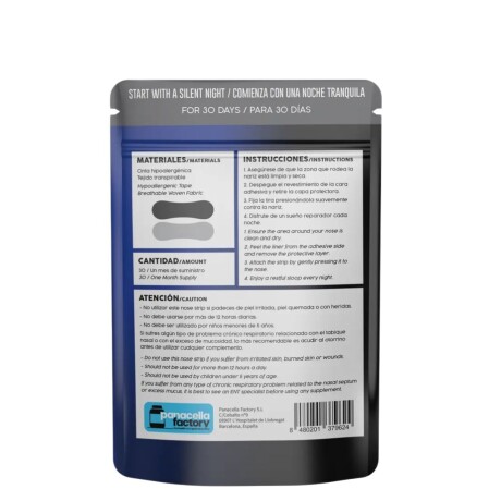 Paquete 30 Tiras Nasales Gudslip Paquete 30 Tiras Nasales Gudslip