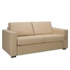 SOFA CAMA 2 PLAZAS - TAPIZADO EN PU COLOR PERLA SOFA CAMA 2 PLAZAS - TAPIZADO EN PU COLOR PERLA