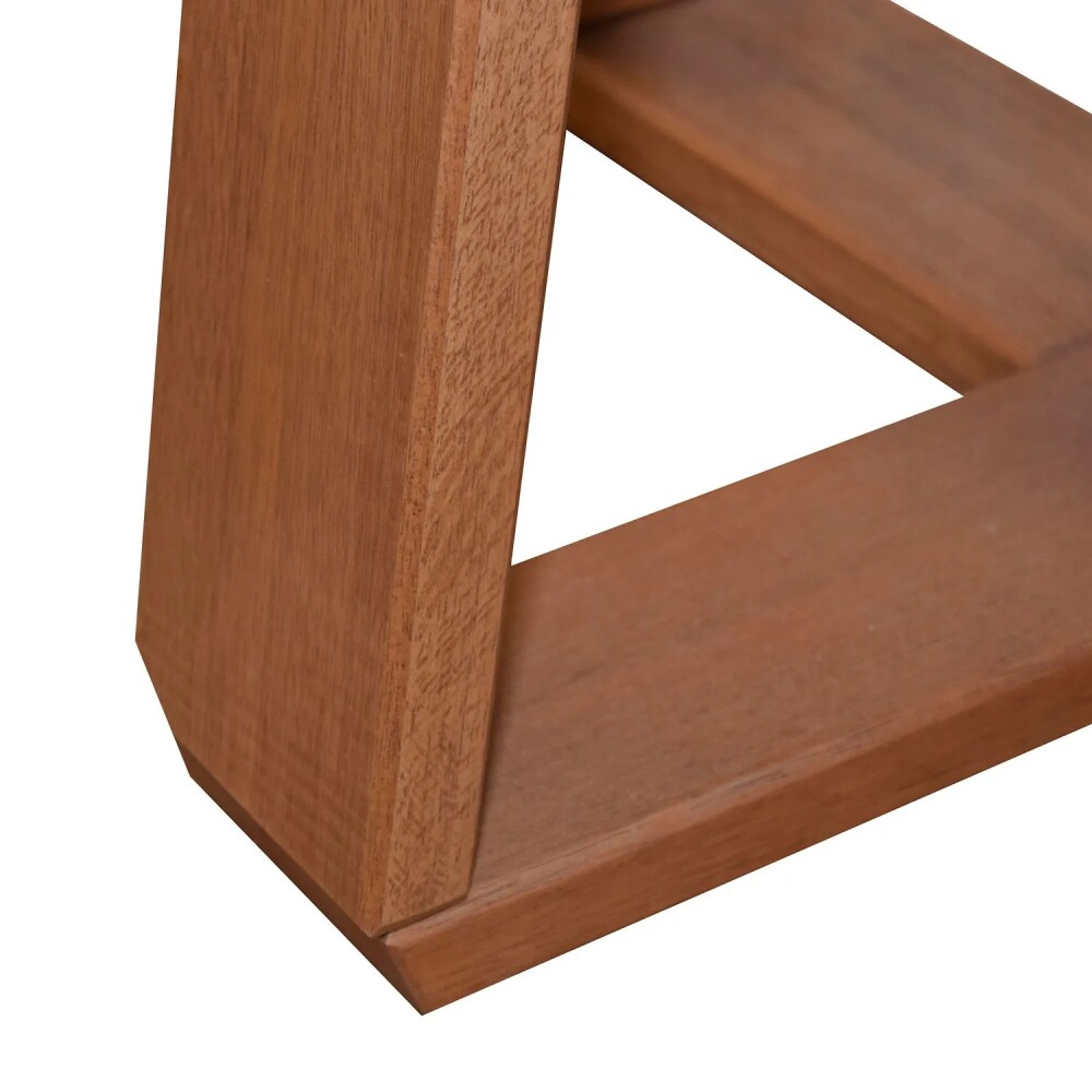 Mesa de Comedor 1.2 Redonda Linea Manhattan - Blanco/Natural Mesa de Comedor 1.2 Redonda Linea Manhattan - Blanco/Natural