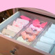 Caja organizadora con divisiones 12,5 x 34cm TRANSPARENTE