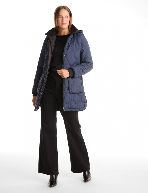 Campera Capitoneada AZUL