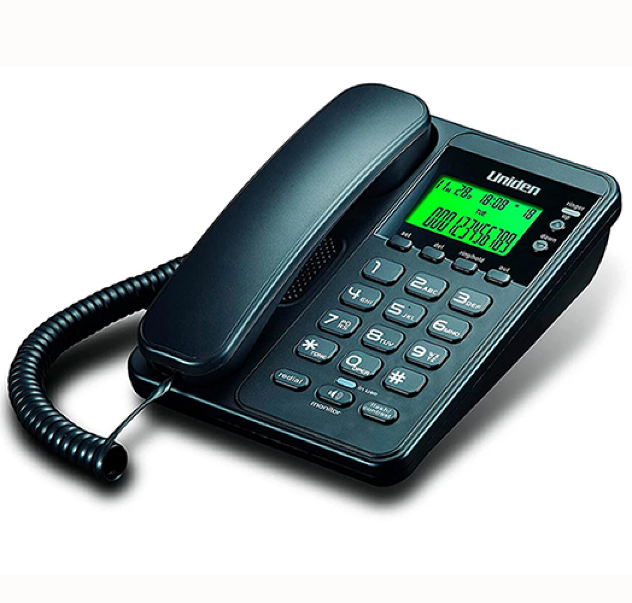 TELEFONO LINEA UNIDEN AS-6404 MESA/PARED c/Identificador - Sin color 