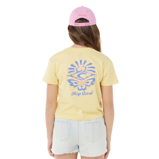 Remera Rip Curl Sunset Skies Crop - Niño Remera Rip Curl Sunset Skies Crop - Niño