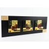 Cuadro marco de madera con laminas de 3 jarrones - PRODUCTO CON DETALLES Cuadro marco de madera con laminas de 3 jarrones - PRODUCTO CON DETALLES