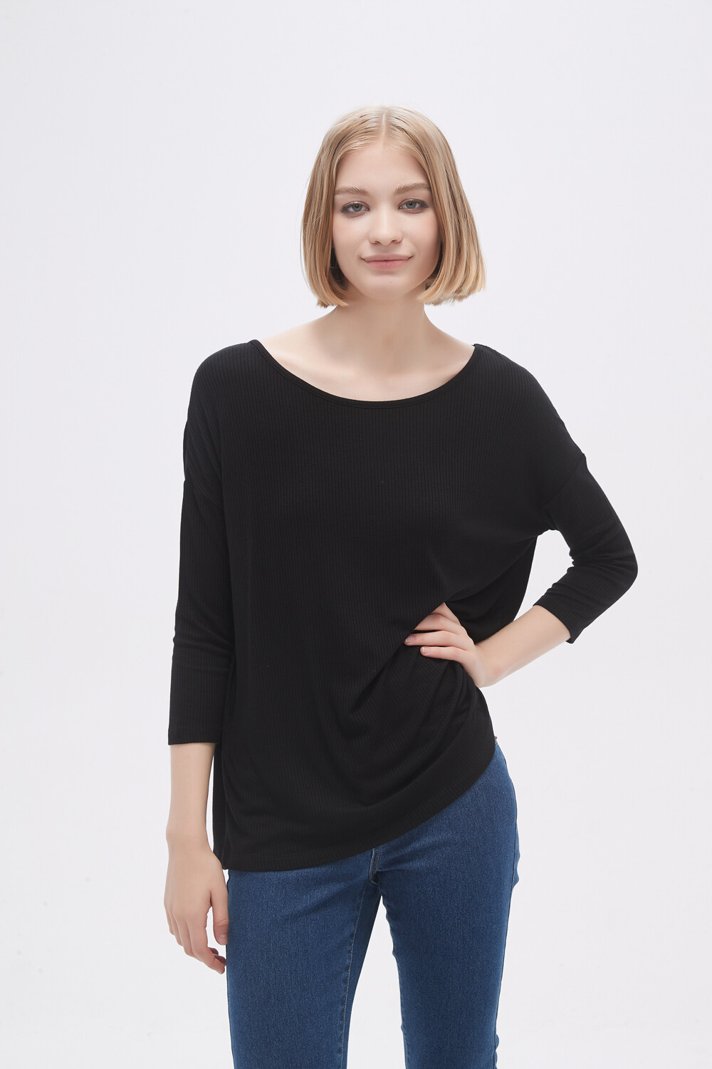 Remera Capachoas Negro