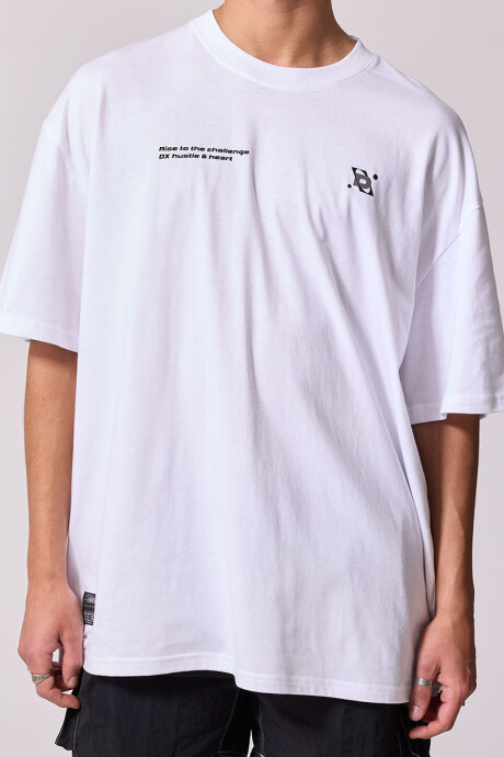 T-SHIRT METIL DIXIE Blanco