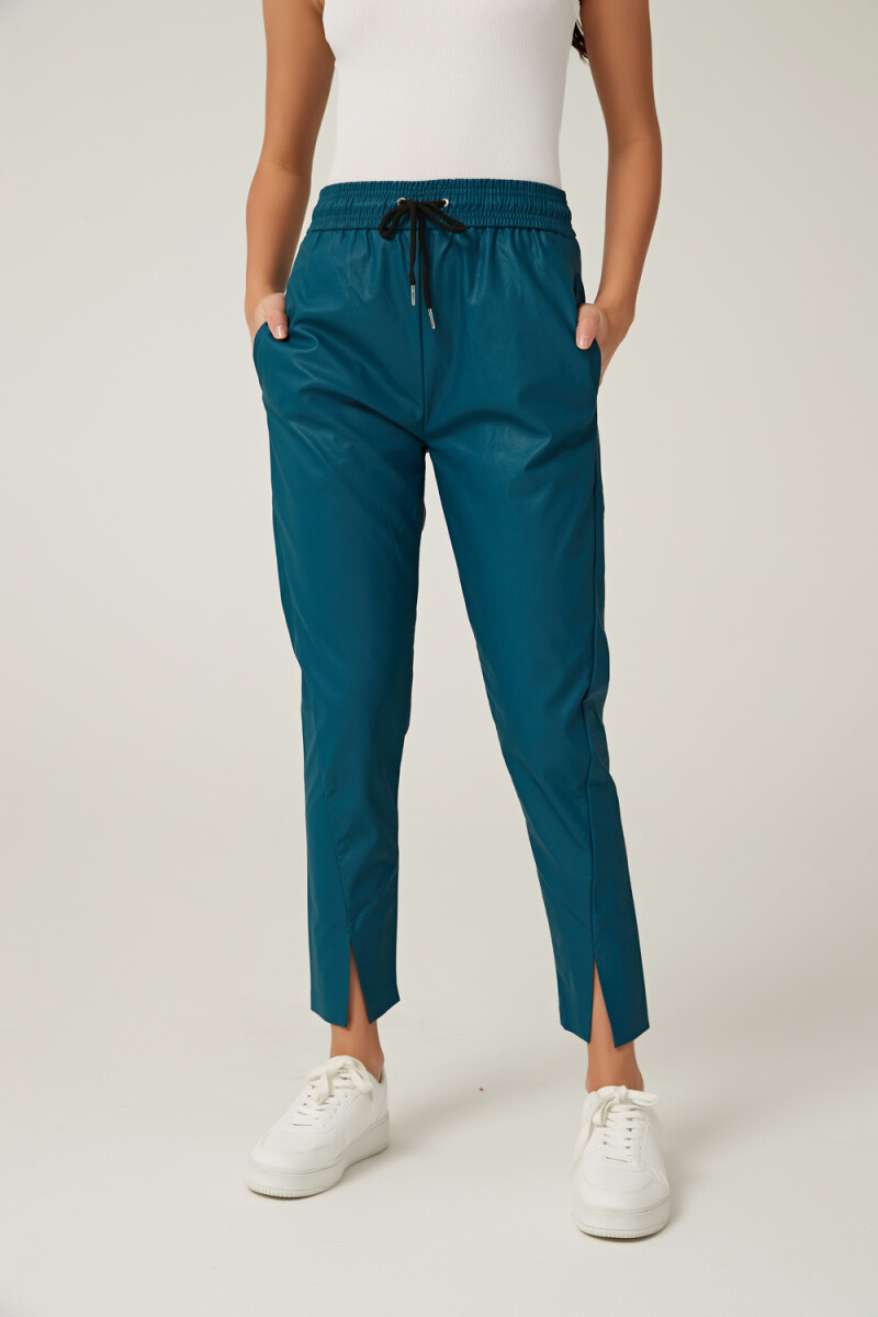 Pantalon Barletta - Verde Azulado 