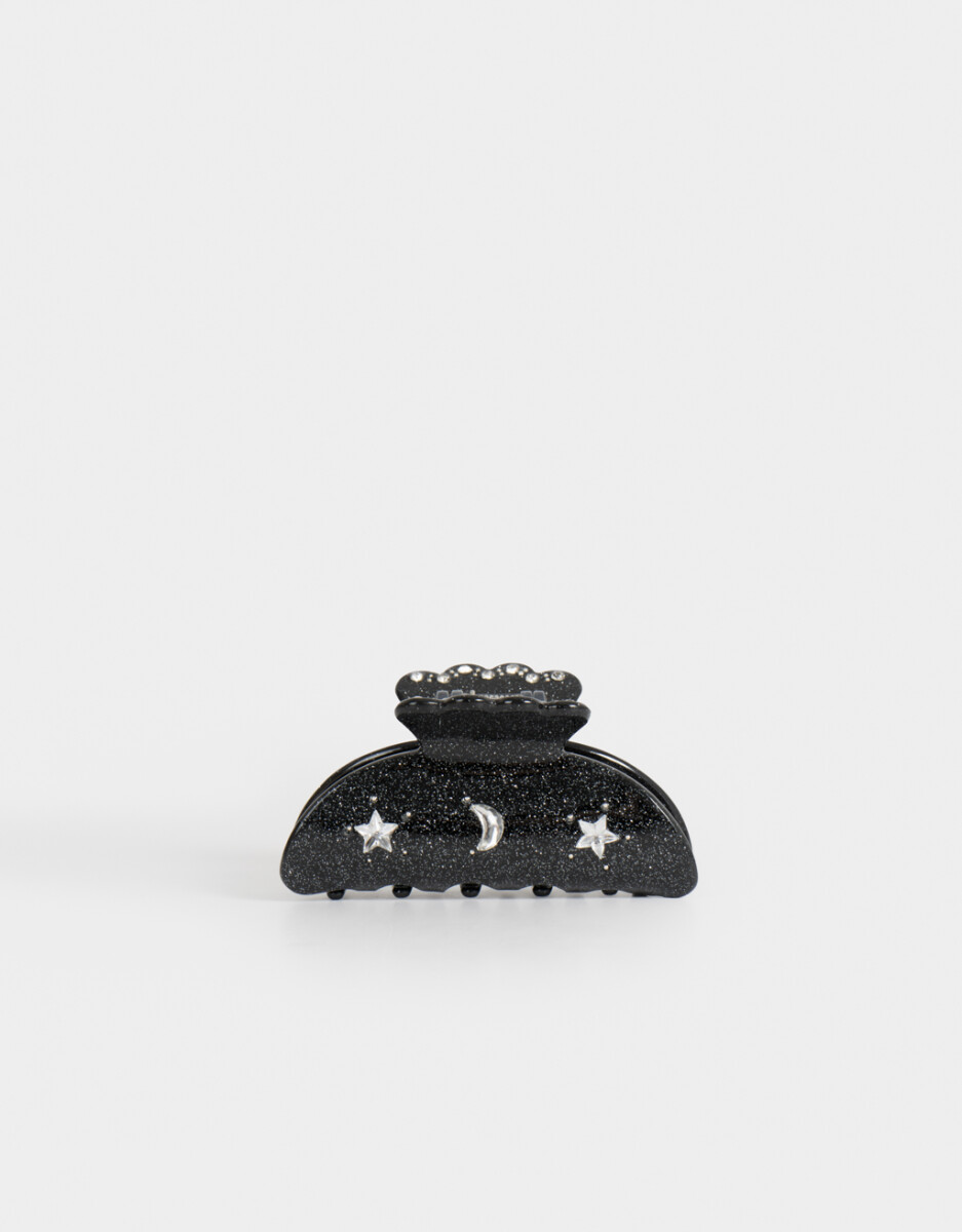 Broche Strass Luna Y Estrellas 