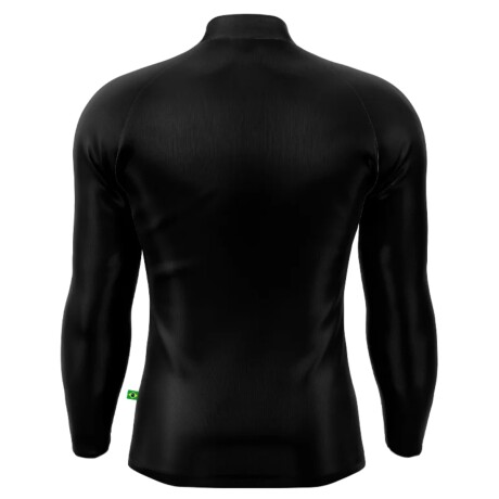 Remera lisa con protección solar + bolsa multiuso - King Brasil Negro