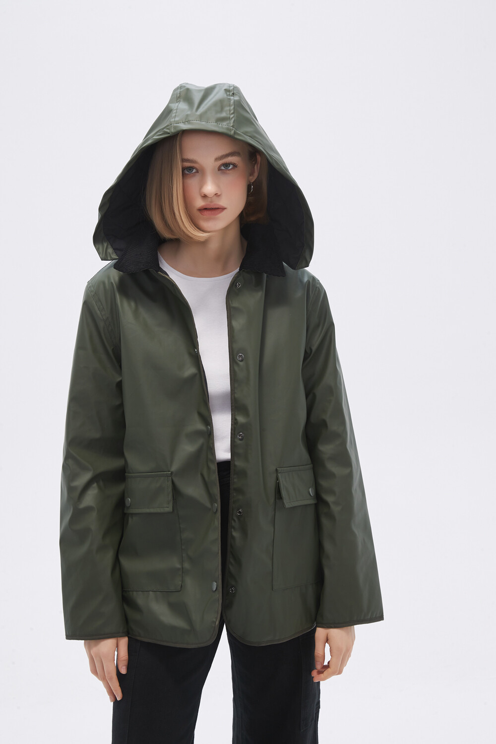 Campera Drifika Verde Seco