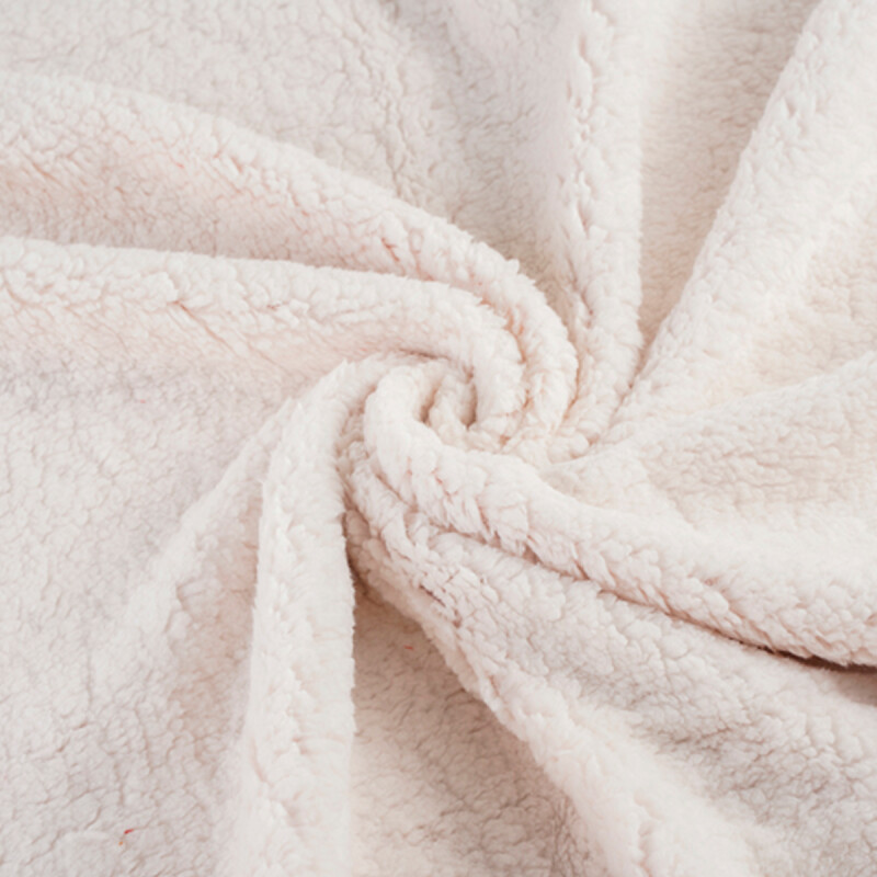 Manta sherpa 150 x 200 1 plaza y media MARRON