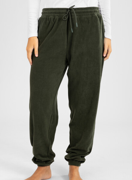 Pantalon polar mujer Verde claro
