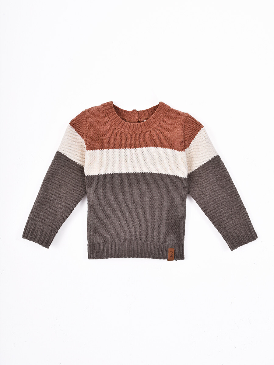 SWEATER LILO - GRIS OSCURO 
