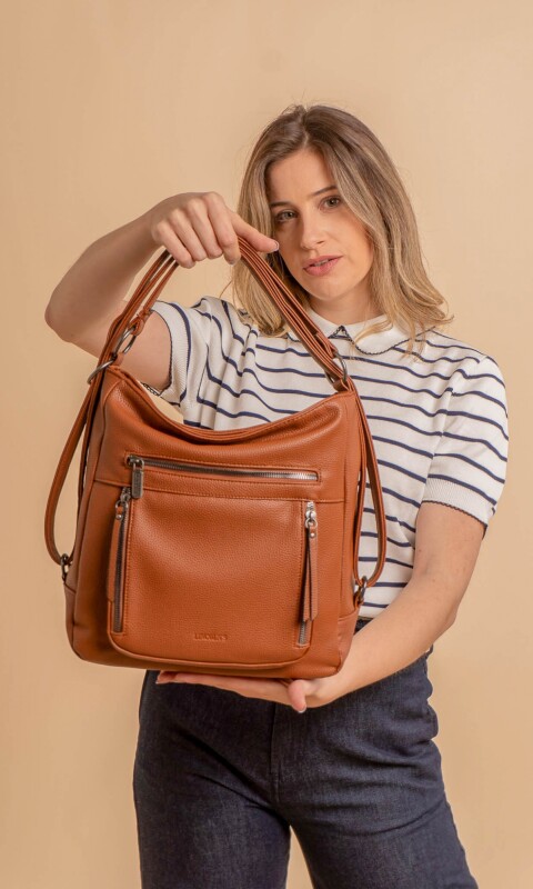 CARTERA MOCHILA CALENDULA HABANO