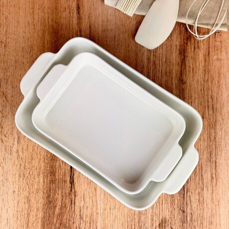 Fuente Para Servir De Cerámica 20cm x 16cm x Alto 4cm Fuente Para Servir De Cerámica 20cm x 16cm x Alto 4cm