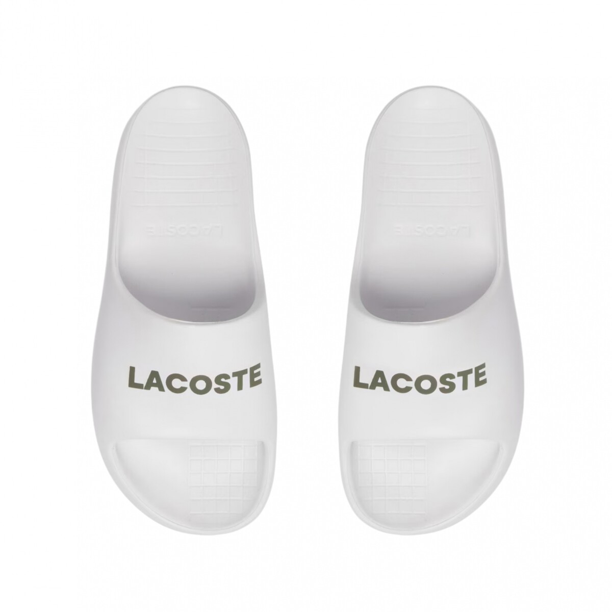 OJOTA LACOSTE SERVE SLIDE 2.0 - White 