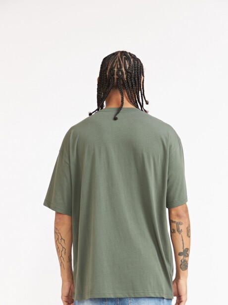 REMERA OVERSIZE RENO VERDE