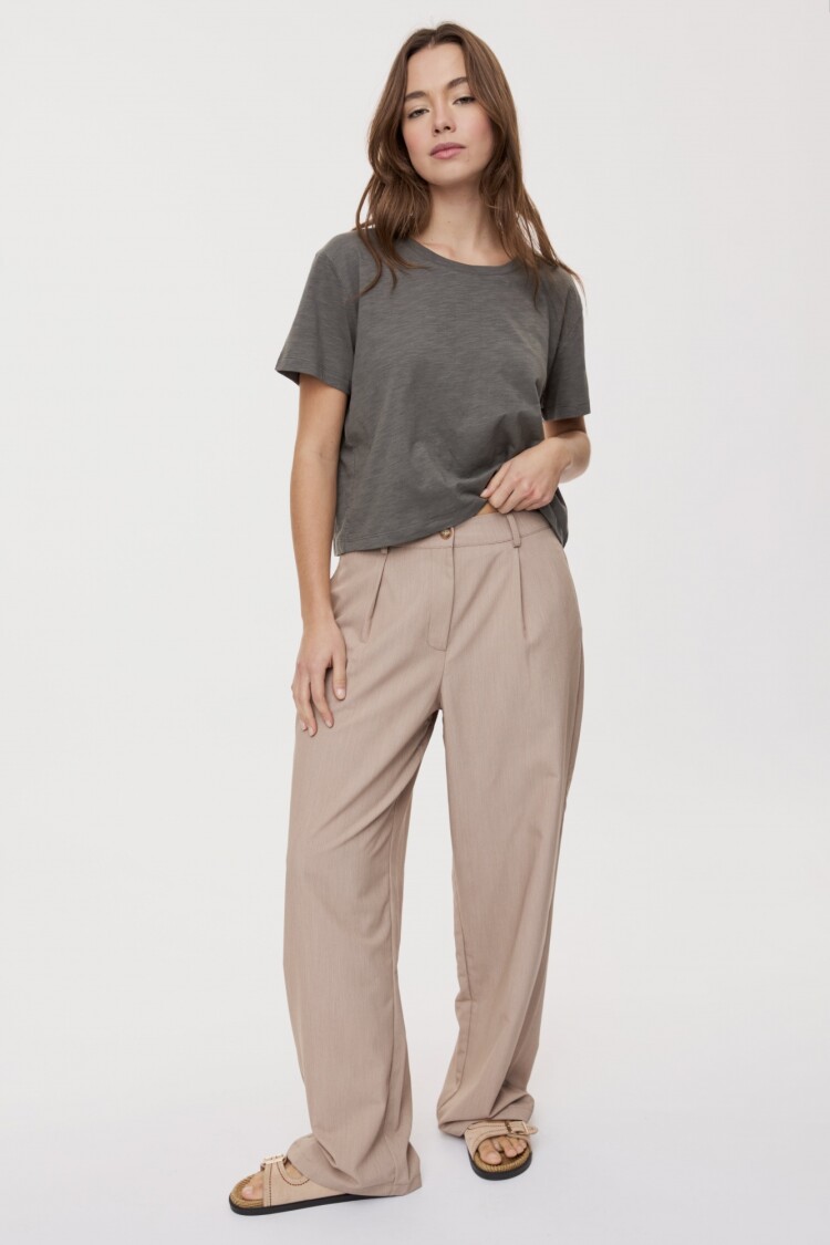PANTALÓN KRISTEN Beige Oscuro
