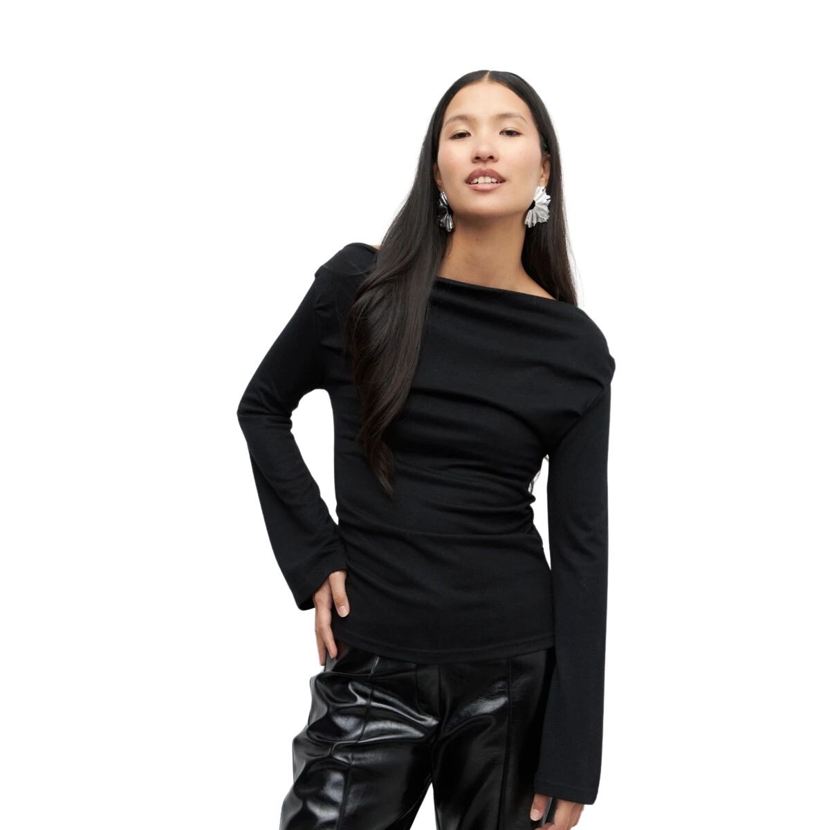 REMERA MINCY XS-XL - NEGRO 