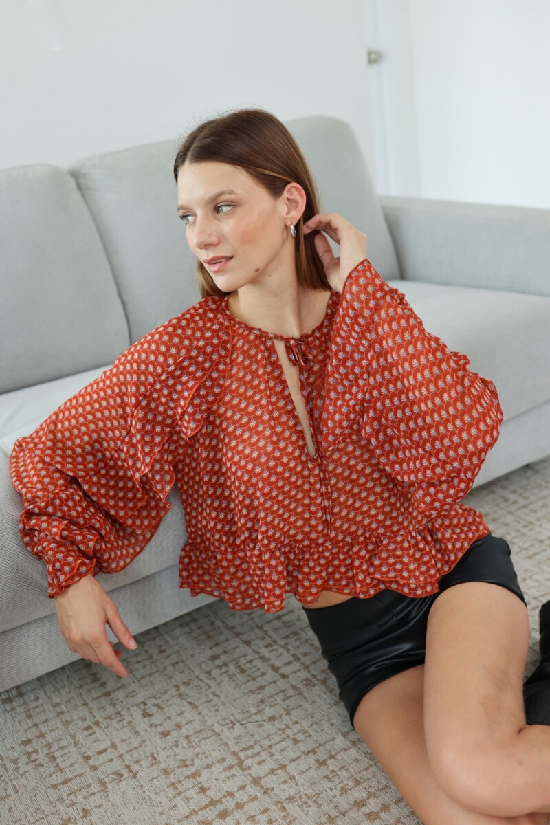 BLUSA KAIA LACRE
