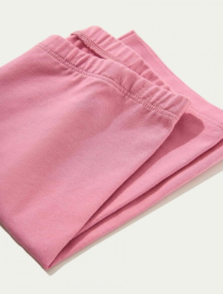 CALZA CICLISTA INFANTIL ROSADO