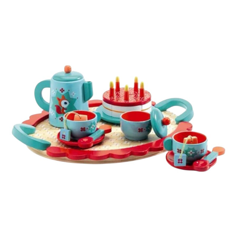 Juego de Té en Madera Djeco Juego de Té en Madera Djeco