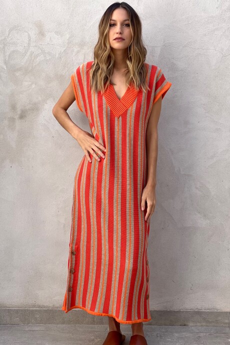 VESTIDO NARDO Naranja