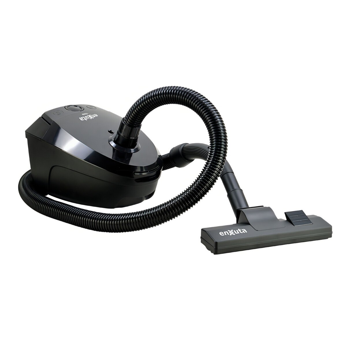Aspiradora Enxuta Negra Aenx1200n Con Bolsa Color Negro 