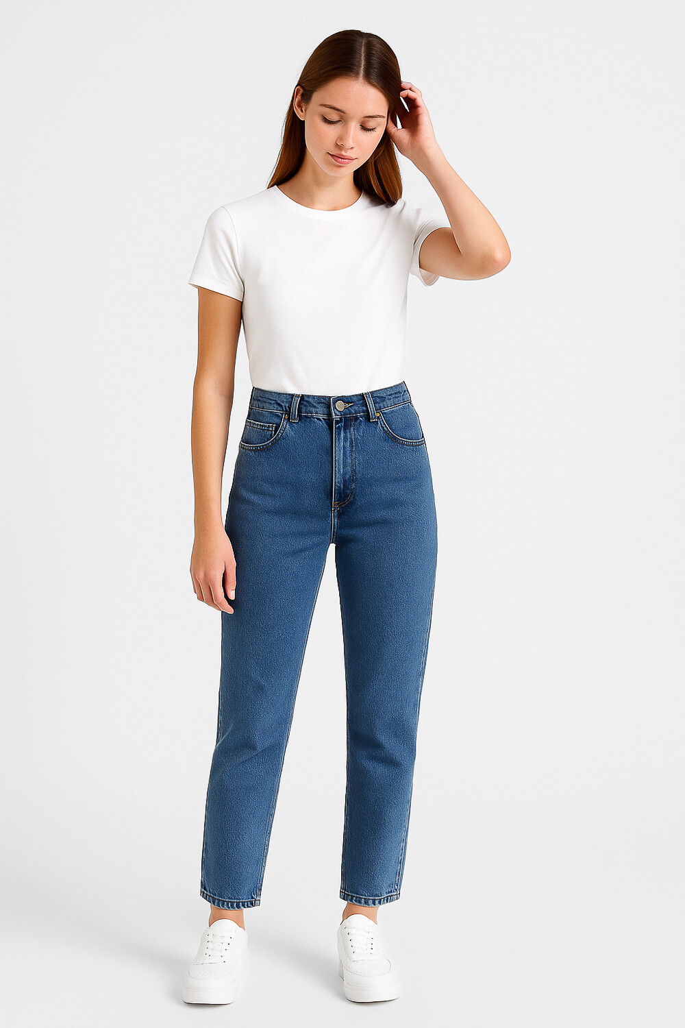 Pantalon Troia Azul Grisaceo