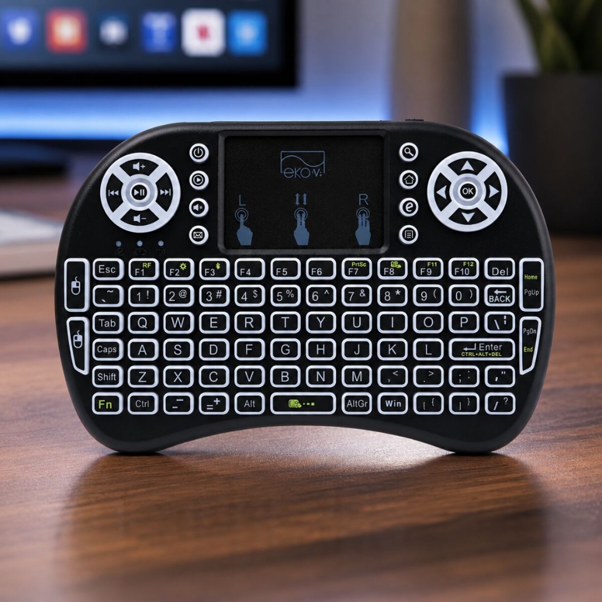 MINI TECLADO CONTROL REMOTO INALAMBRICO EKO-VI 