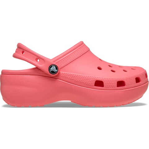 Plataformas Crocs Classic Platform Clog - Mujer Guava