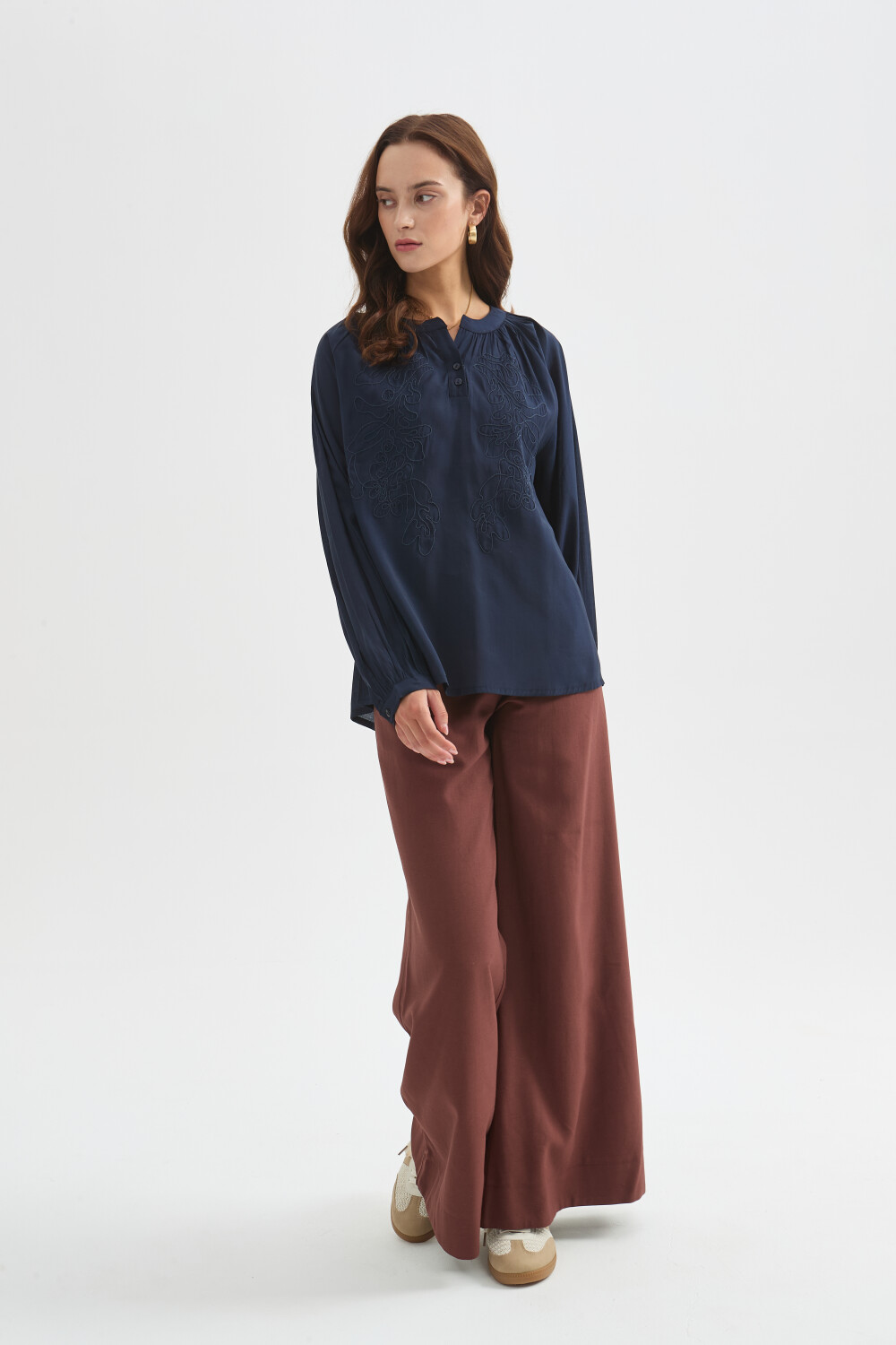 Blusa Xelmar Azul Marino