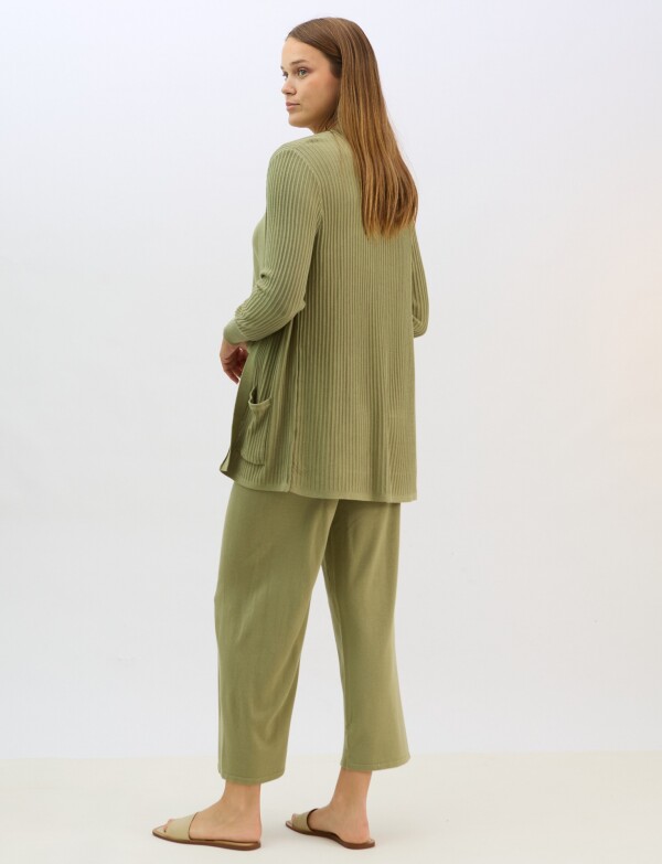 Cardigan Abierto OLIVA